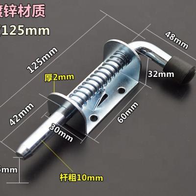 China Truck Iron Zinc Plating Spring Bolt For Truck for sale