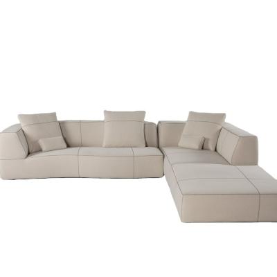 China Warm and comfortable the popular curvature Sofa Sectional Modular Strech Cover Sofa Living Room of fine quality product for sale