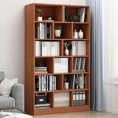 China Storage Hot-sold Scandinavian Simple-designed book shelves made of high quality durable wood for sale