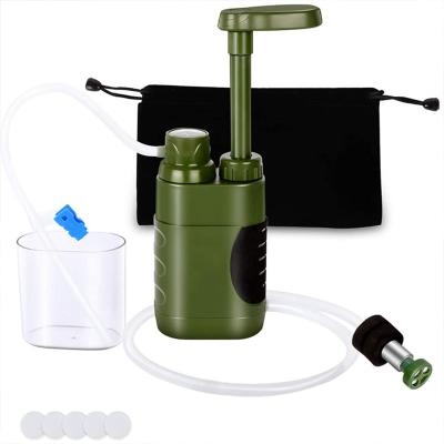 China AMPMOUTDOOR Personal Outdoor Camping Water Purifier Pump Water Purifier Filter Portable Easy Carry Machine for sale