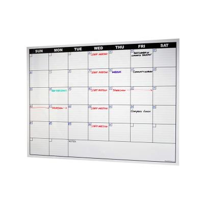 China Shape Custom Personalized Magnetic Dry Erase Calendar Fridge Magnets for sale