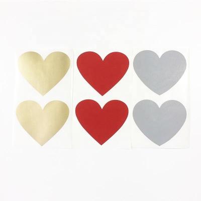 China Scratch Off Lucky Heart Card Suction Creative Sticker Reward Teaching Aid English Scratch Stickers for sale