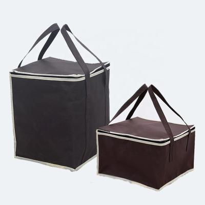 China Cheap price food delivery lunch bag insulated shopping cooler packaging insualted bag for food and drinks for sale