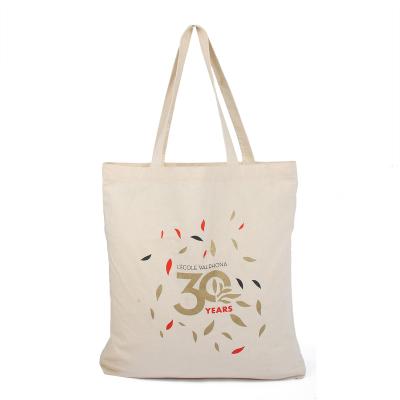 China Promotional wholesale 100% cotton canvas tote bag custom printing canvas bag factory price canvas bag for sale