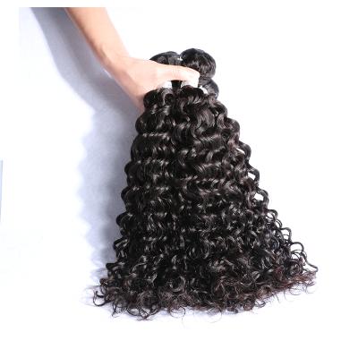 China Brazilian 100% Deep Curly Hair Bundles Grade 10A Deep Curly Raw Virgin Hair Bundles Hair Weft Extensions for sale