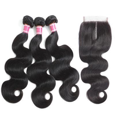 China 100% Alibaba Grade Unprocessed Wholesale Body Wave 10A Double Weft Cuticle Aligned Raw Indian Hair for sale