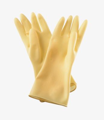 China Clean Household Gloves Anti-Slip Hand Powder Rubber Cleaning Gloves Single Use Rubber Gloves for sale