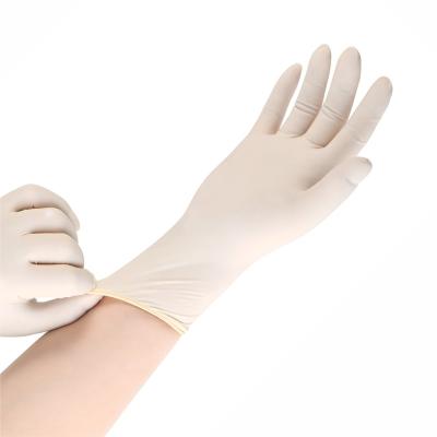 China Factory Direct Wholesale Disposable White Waterproof Household Latex Protective Gloves Anti-slip Gloves for sale