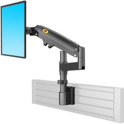 China Double Swivel Desktop Monitor Support Bracket Mount Steel Outdoor Pcs Color Paint TV Wall CYM60 for sale