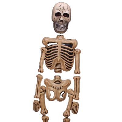 China Halloween Decoration Props Voice-activated Skeleton Halloween Haunted House Decoration Creative Gift For Child for sale