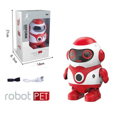 China Popular Toy Pet Transforming Robot Electronic Intelligent Smart Toys With USB Charging Line for sale