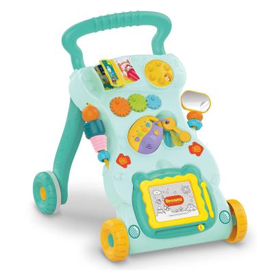 China Muscial Educational Multifunctional Baby Walkers Car Learning Toys with Music and Light for sale