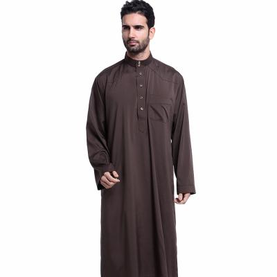 China Arab Men Abaya Robe Jubba Kaftan Kurta SIPO Shirt Men Saudi Man Kurta Moroccan Islam Clothing For Muslims Islamitische Kleding Heren Arabic clo for sale