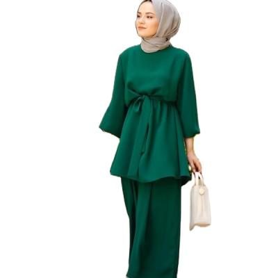 China Muslim Blouse Set SIPO Muslim Clothing Women's Casual Blouse Islamic Clothing Blouse For Muslim Women for sale