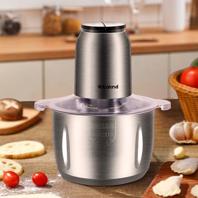 China Easy Operation Multi Duty Electric Chopper Machine Food Processor Meat Cleaver Mixer Bowl Cutter VL-388N for sale