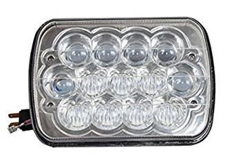 China 5D 65W Rectangle LED 5x7 Headlights, Hi/Low Beam for sale