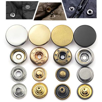 China Customized Customized Diy Nickel Free New Spring Snaps Button Small Metal Snap Button Botones Para Ropa for sale