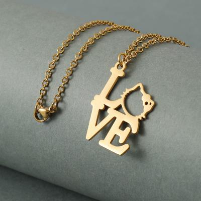 China Custom DIY Hip Letter Cross Pendant Pop Necklace Fashion Jewelry Dangle Pendants and Charms for sale