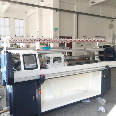 China Computer Controlled Flatbed 3 System Cardigan Knitting Machine for sale