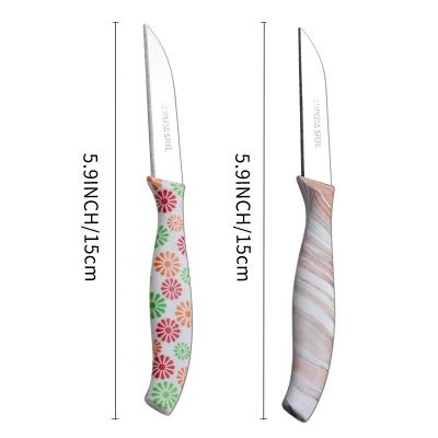 China Viable Practical Multifunctional Pattern Paring Knife Small Printed Knife for sale