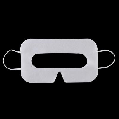 China Universal Type Sweatproof CR-025 Disposable VR Mask Spunlace Cloth VR Face Cover Mask For VR Eye Mask Glass Hygeian Cover 100 Packs for sale