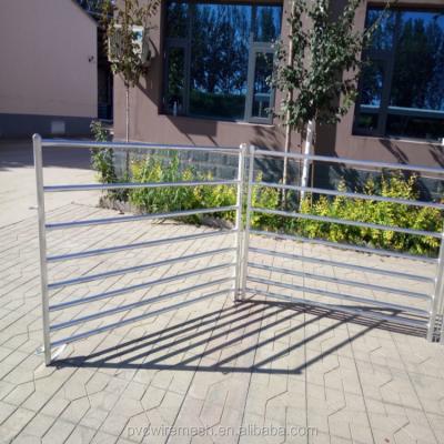 China Creep Resistant Metal Calf Tube Or Oval Tube Fence Panel For Cattle Round Tube Or Square Feeder for sale