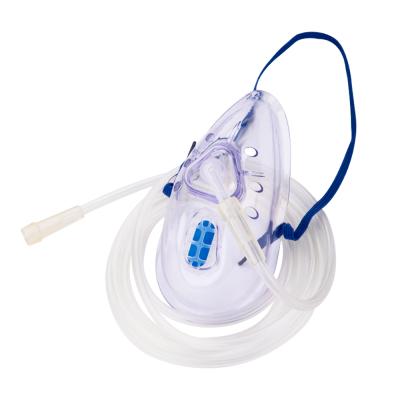 China Portable Oxygen Inhalation Oxygen Mask Medical Surgical Oxygen Masks for sale