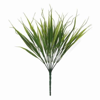 China AHB1058 Decoration Simulation Plant Flower Arrangement Artificial Spring Grass Bush Plant For Home Decor for sale