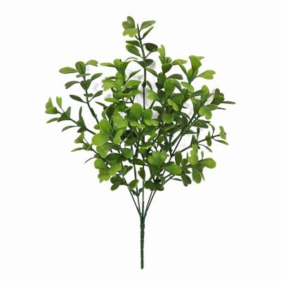 China Decoration AHB1076 Wedding Bouquet Decorated with Artificial Peach Blossom Bush Plant for Home Decor for sale