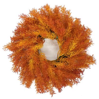 China Christmas Gift Collection Decoration AGD11 New Fall Artificial Wreath for sale