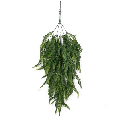 China S335 Decoration Simulation Plant Wall Hanging Eucalyptus Artificial Grass Vine For Home Decor for sale