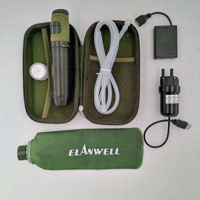 China Camping/Hiking/Outdoors/Travel/Survival/Mountaineering Bike Water Filter Military Hike Portable Straw for sale