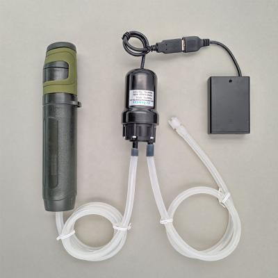 China Camping/Hiking/Outdoor/Travel/Survival/Military Outdoor Hiking Boating Fishing Camping Personal Water Filter for sale