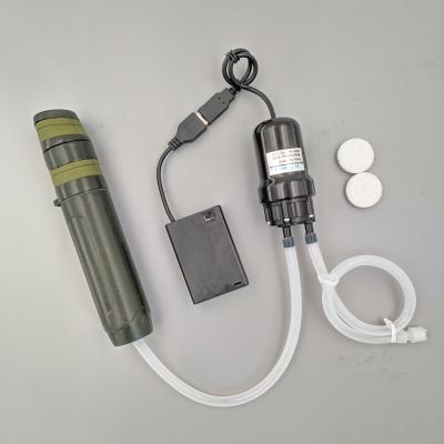 China Camping/hiking/outdoors/travel/survival/travel emergency military outdoor portable water filter for sale