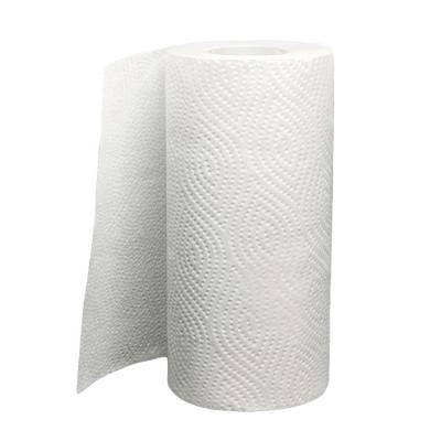 China 2ply Oil Absorbing Wood Pulp Kitchen Paper Roll Kitchen Paper Roll Kitchen Disposable Oil Absorbing Paper for sale