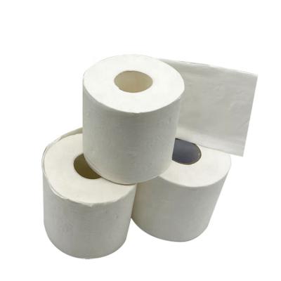 China Factory Outlet 4 Ply Household Toilet Paper Roll Home Soft Comfortable Paper Daily Roll for sale