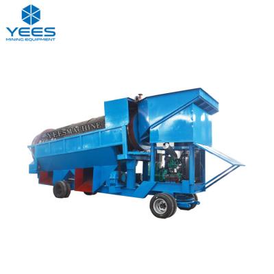 China Low Investment Diamond Washing Plant Portable Low Cost Mobile Gold Gem Minerals Washing Plant for sale