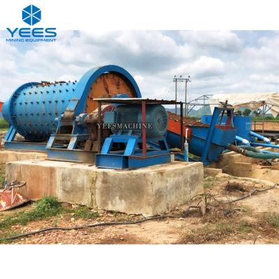 China High Quality Hard Rock Gold Concentration Set Equipment Rock Gold Processing Plant for sale