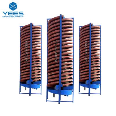 China Hot Sale Iron Ore Wash Factory Titanium Mine Mining Equipment Spiral Chute for sale