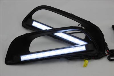 China Bernsteinfarbiges Blinker-Licht LED DRL beleuchtet weißes flexibles Aluminium zu verkaufen