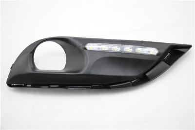 China 6W 1000LM Illumination Cree Peugeot DRL LED Daytime Running Lights Battery and ACC for sale