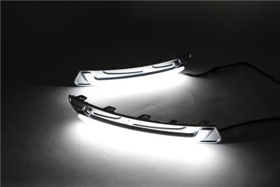 China High Lumen Car LED Citroen DRL Daytime Running Lights Strips DC12V 6000 - 6700K for sale