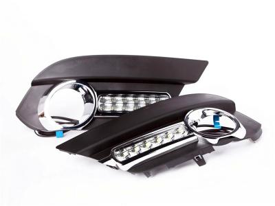 China MCL089 Car LED Daytime Running Lights For Brilliance V5 2012 - 2015 , LED DRL bulbs for sale