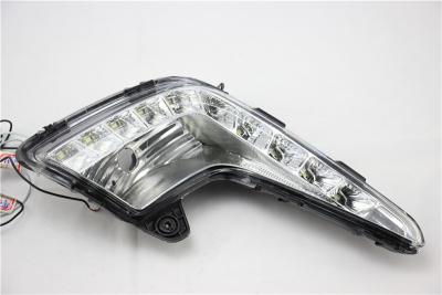 Cina Faro antinebbia automobilistico rettangolare/rotondo di DRL LED per Kia K2 e Kia RIO 2011 - 2013 in vendita