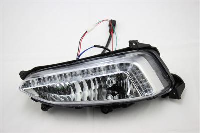 China Weißer gelber rechteckiger Nebelscheinwerfer LED DRL für Hyundai IX45 Santa Fe 2013 - 2015 zu verkaufen