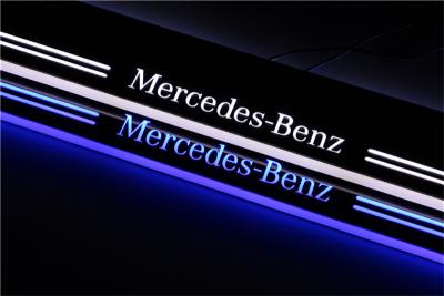 Cina Scuff commovente della porta della classe LED del benz E GLK C per il piatto dello Scuff del davanzale della porta di Mercedes in vendita