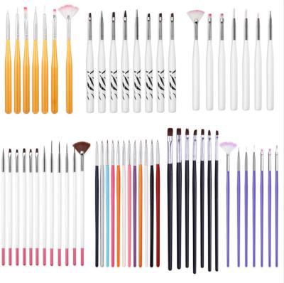 China Nail Beauty Tool Amazon Nail Pen Various Styles Wholesale Nail Brushes for sale