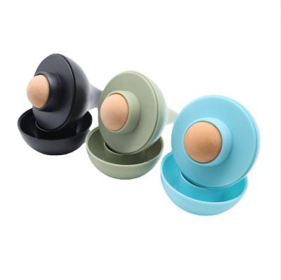 中国 2022 face lift volcanic oil roller cosmetiquera cosmetics absorbing spatulas eye cream roller 販売のため