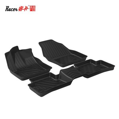 China Waterproof / Anti Slip Fit For Ford Mondeo 2017-2020 Custom Luxury Waterproof Car-styling All Weather Strip Floor Mats for sale