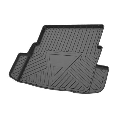 China Brief & Single color car accessories luggage floor mat 3D trunk mat waterproof use for toyota previa estima 2010-2012 for sale